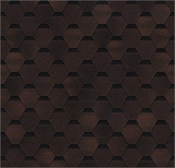 Гибкая черепица SHINGLAS Технониколь Оптима Соната Коричневый, 3 м2 2926