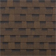 Гибкая черепица Технониколь SHINGLAS Кантри Коричневый, 2.6 м2 2935